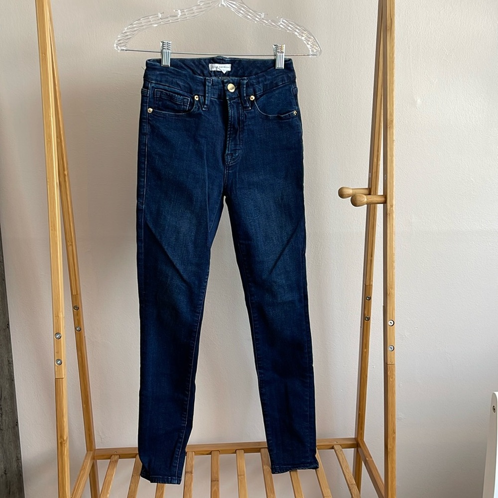Good American | Dark Wash Denim | Skinny Jeans
